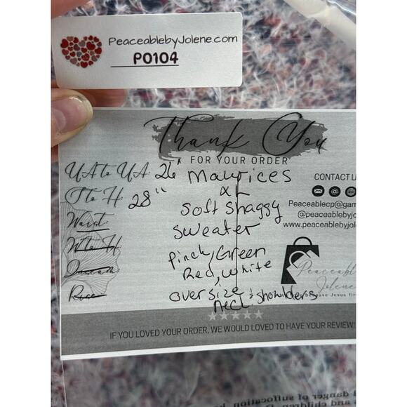 Maurices XL women’s shaggy multicolored sweater - Picture 7 of 7